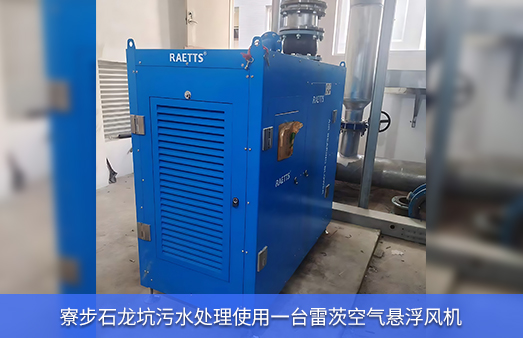 廣東一污水處理使用雷茨空氣懸浮風機EXPL100-06K節能改造