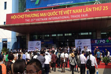 雷茨超級風機參加第15屆越南國際貿易展